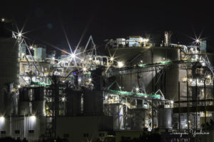 工場夜景　東京都江東区若洲